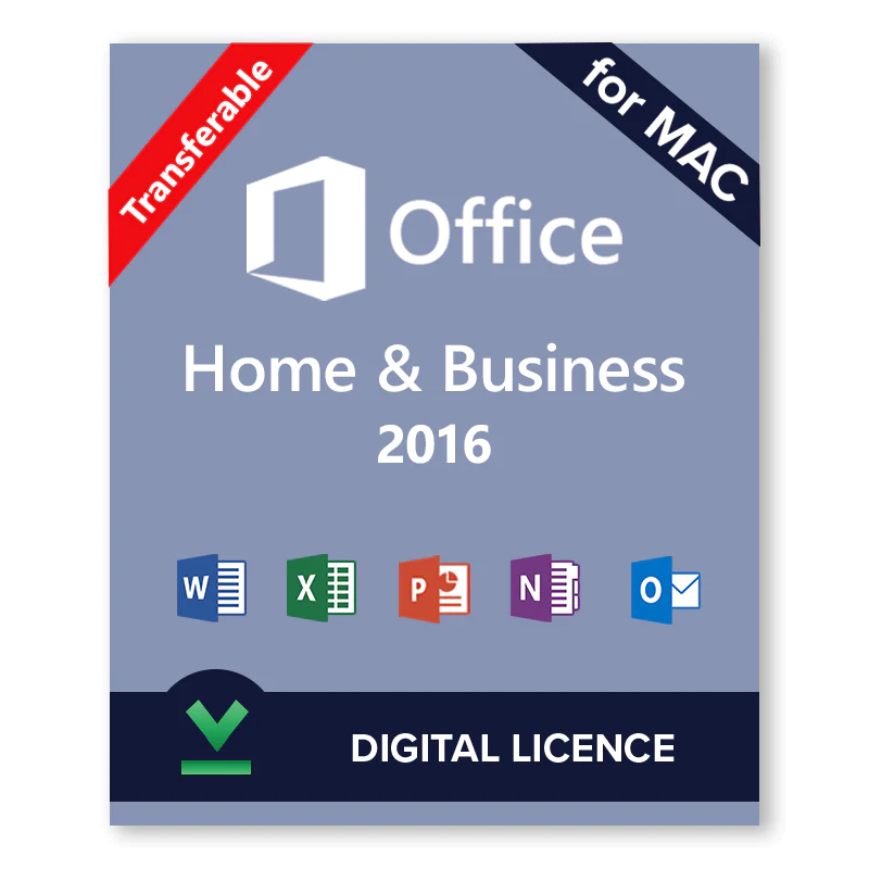 Microsoft Office Home & Business 2016 MAC – Licenza A Vita – DIGITAL MS  DEALS LIMITED